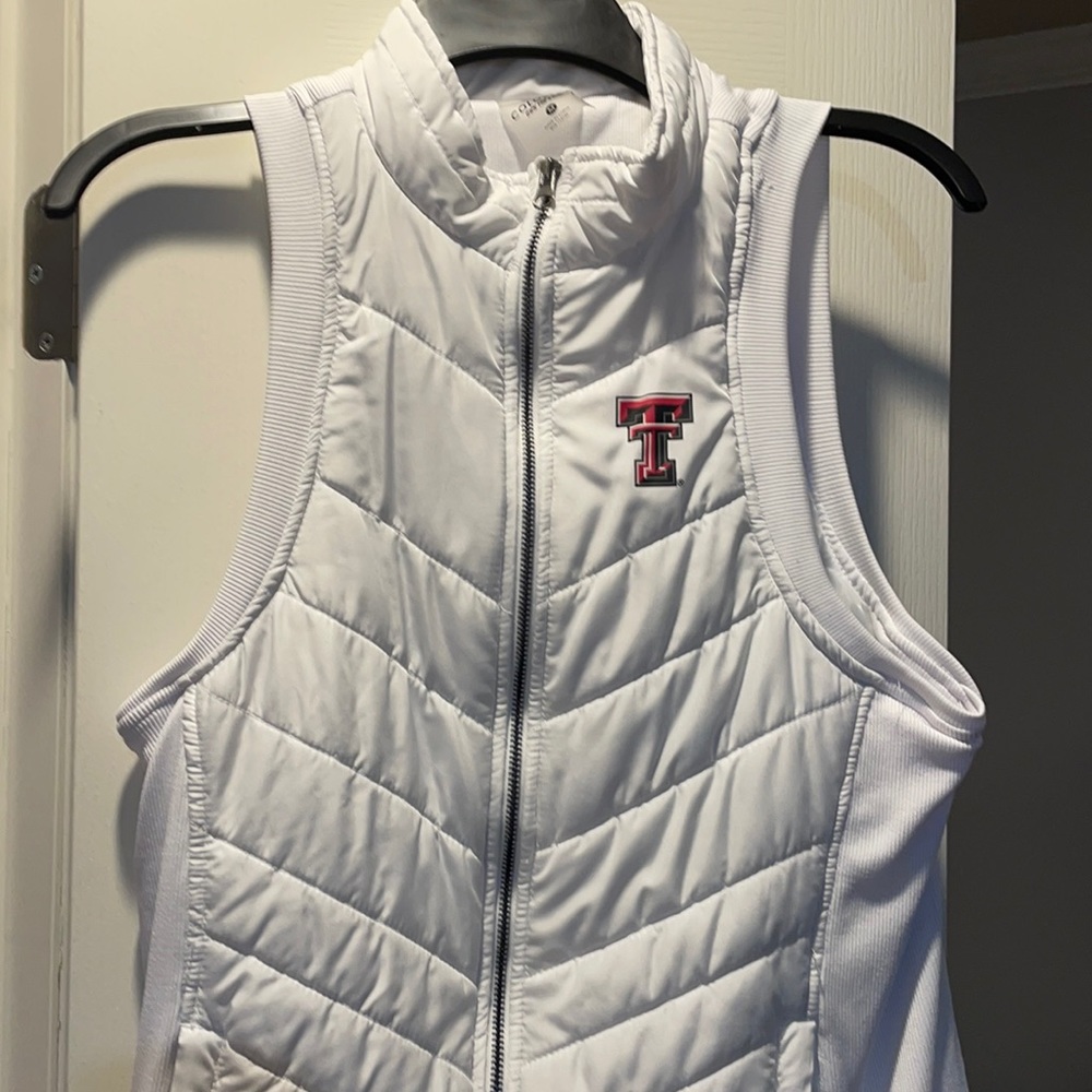 Women Texas Tech vest medium